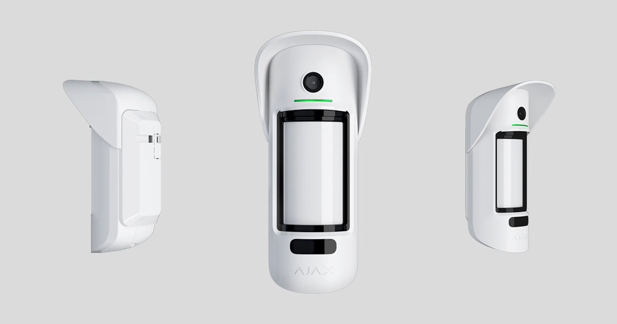 Detector de movimento externo com imagem